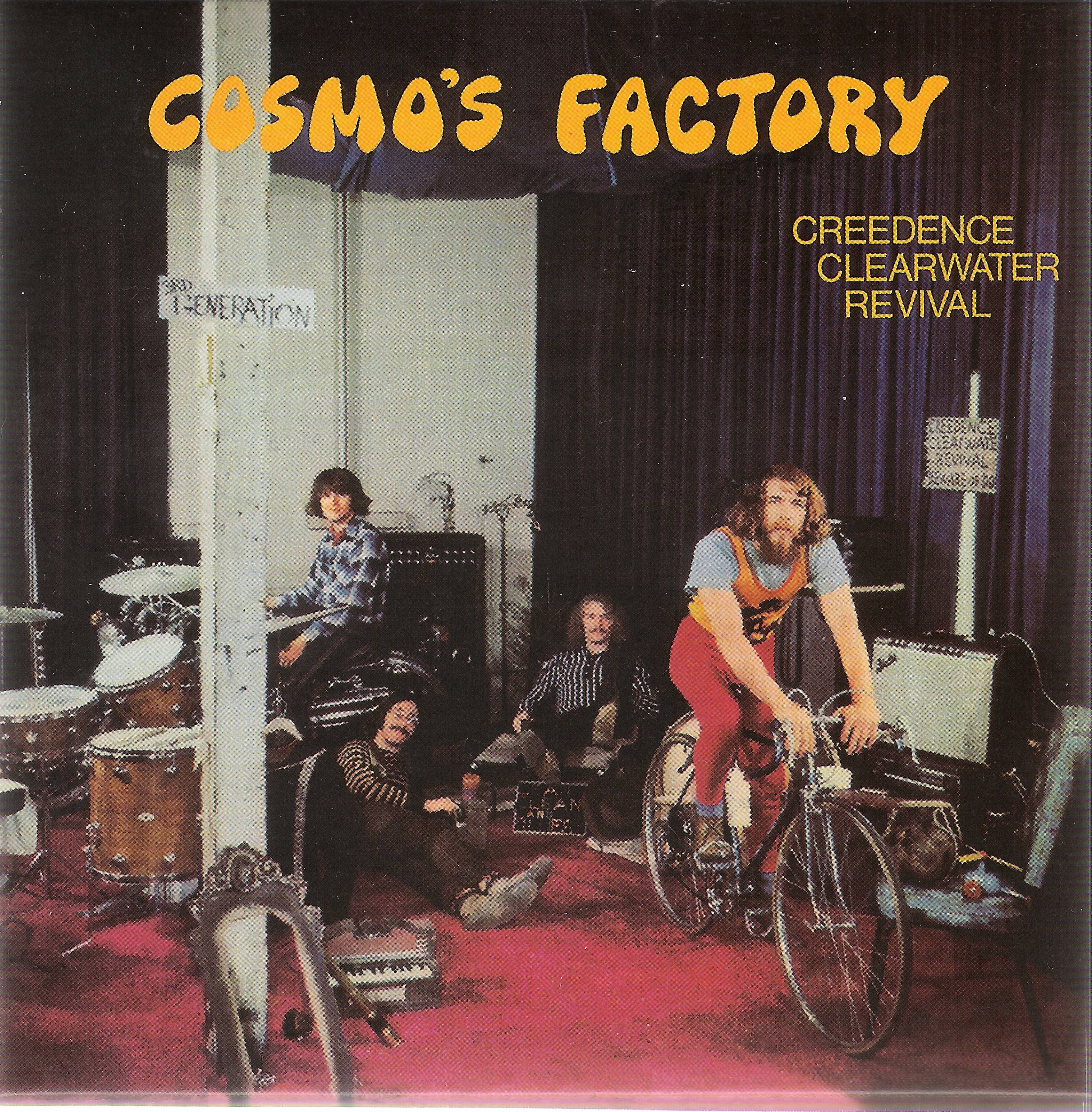 Creedence Clearwater Revival 40th Anniversary Box Cosmos Factory : Front